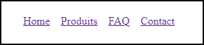 Liste html