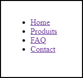 Liste html